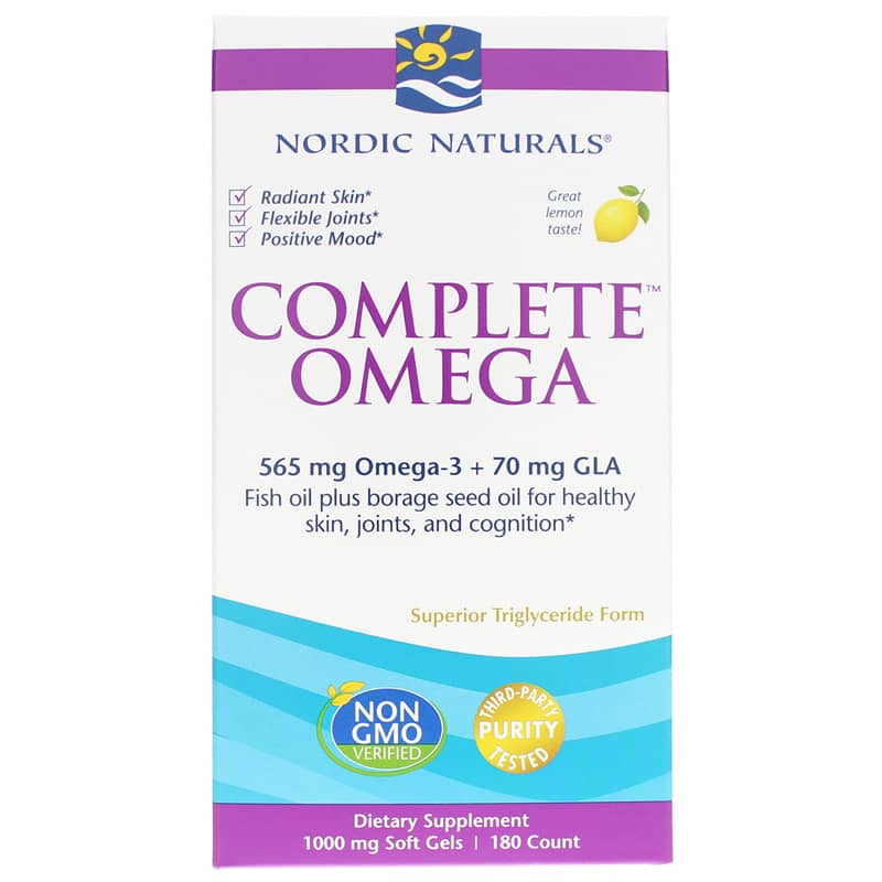 Nordic Naturals Complete Omega 180 Softgels