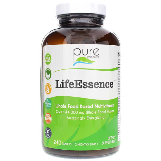 Pure Essence Labs Life Essence Multivitamin 240 Tablets