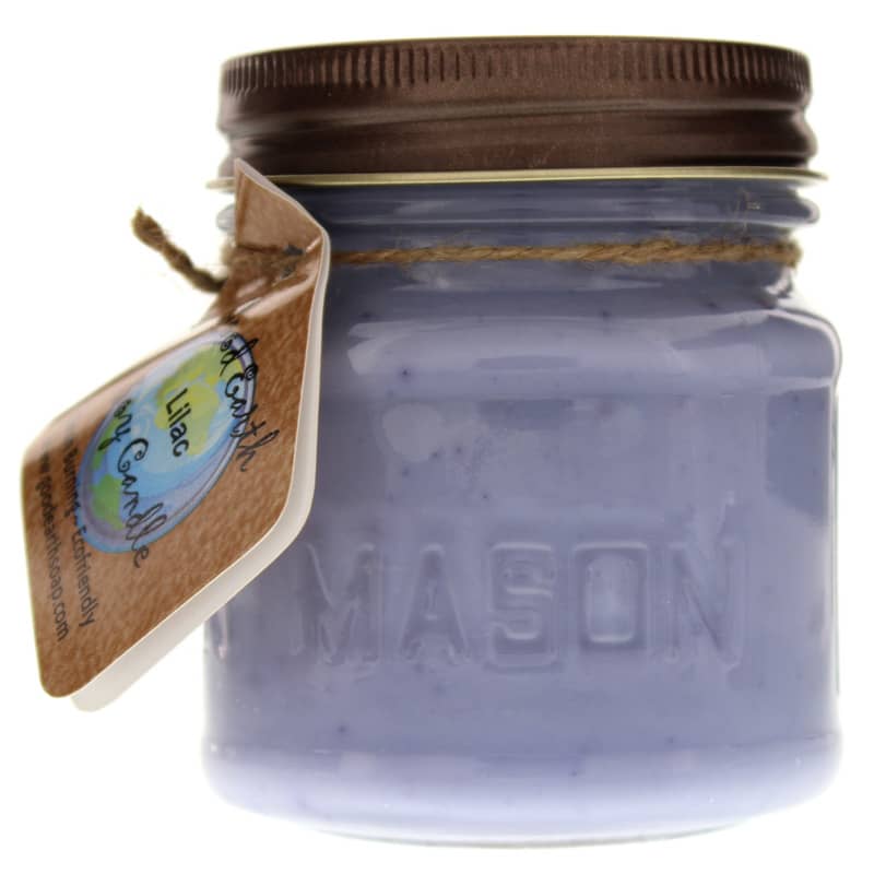Good Earth Mason Jar Soy Candle Lilac 8 Oz 1 Piece(s)