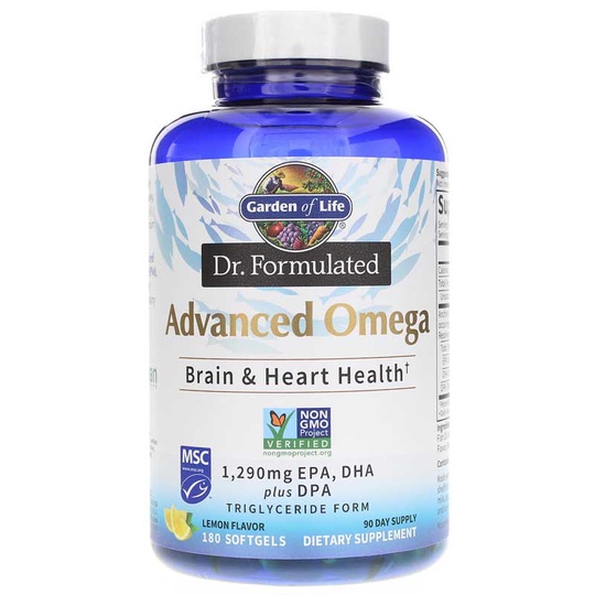 Garden of Life Dr. Formulated Advanced Omega 180 Softgels