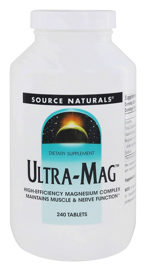 Source Naturals - Ultra-Mag - 240 Tablets