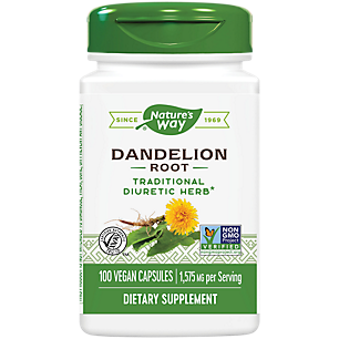 Dandelion Root - Tradictional Diuretic Herb - 1,575 MG (100 Vegan Capsules)