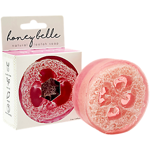 Natural Loofah Soap - Rose (1 Bar)