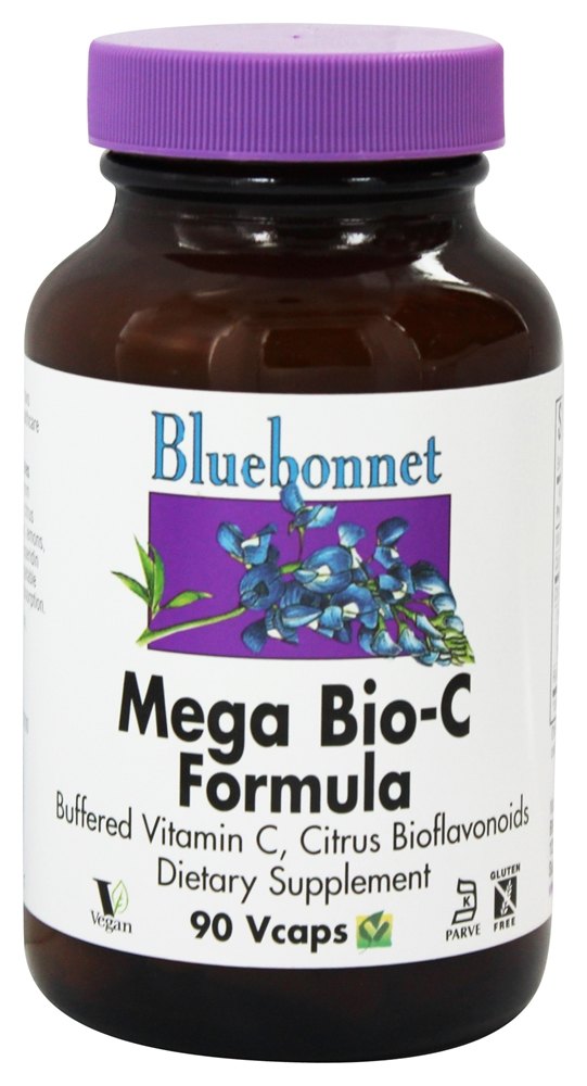 Bluebonnet Nutrition - Mega Bio-C Formula - 90 Vegetarian Capsules