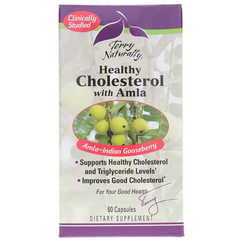 Terry Naturally Healthy Cholesterol with Amla 60 Capsules