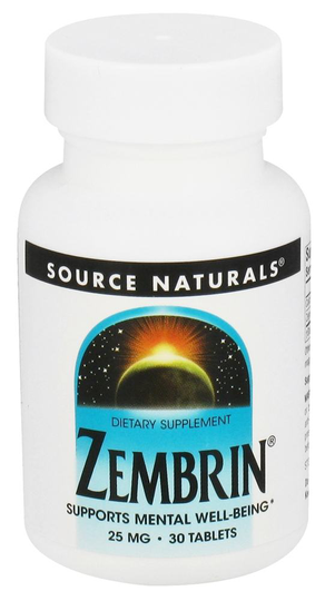 Source Naturals - Zembrin Sceletium Tortuosum aka Kanna for Mental Well-Being 25 mg. - 30 Tablets