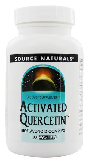 Source Naturals - Activated Quercetin Bioflavanoid Complex - 100 Capsules