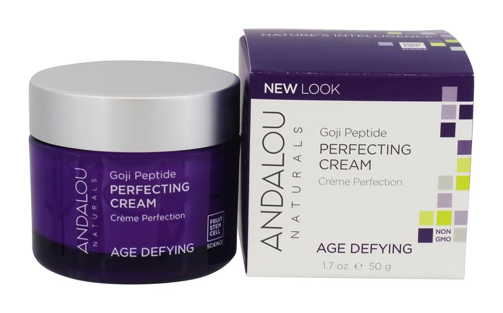 Andalou Naturals - Goji Peptide Perfecting Facial Cream - 1.7 oz.