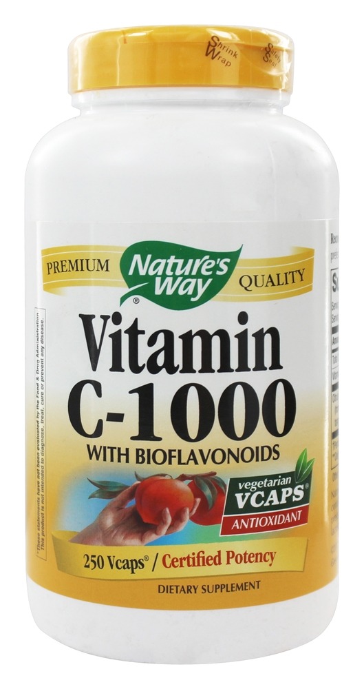 Nature's Way - Vitamin C-1000 with Bioflavonoids - 250 VCap(s)