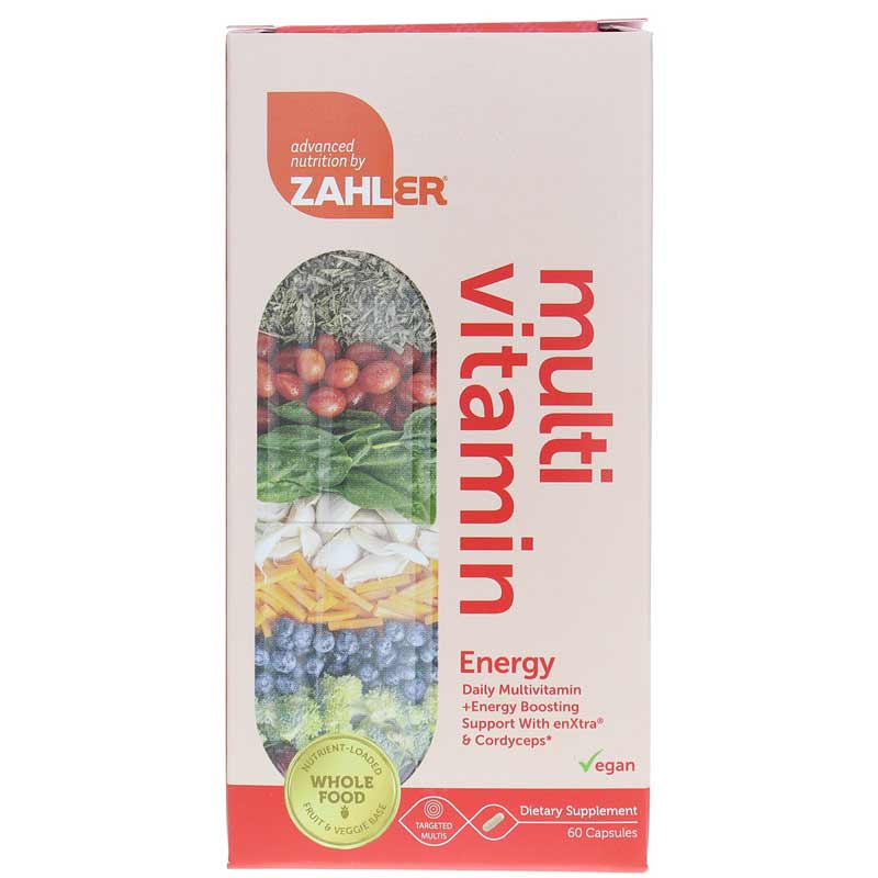 Zahler Multivitamin Energy 60 Capsules