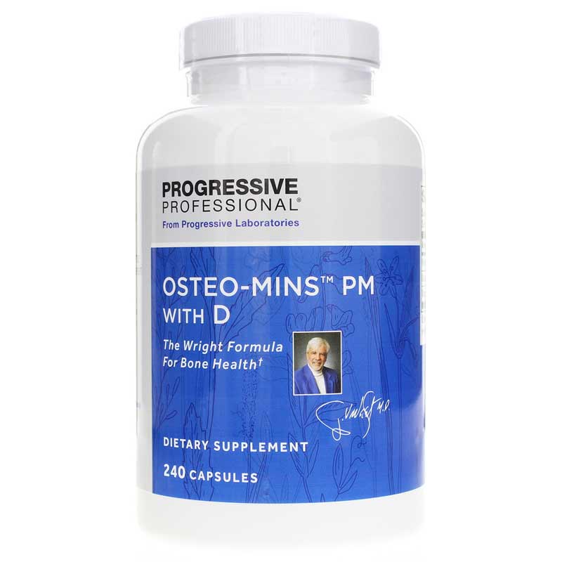Progressive Labs Osteo-Mins PM with D 240 Capsules