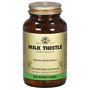 Milk Thistle - Full Potency Herb (100 Vegetarian Capsules)