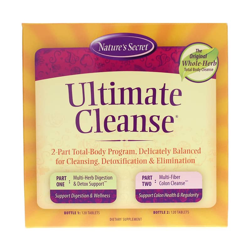 Natures Secret Ultimate Cleanse Kit 2 Products