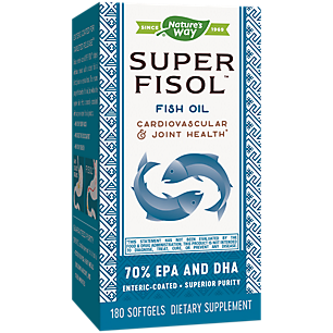 Super Fisol Fish Oil - 150mg DHA / 200mg EPA (180 Softgels)