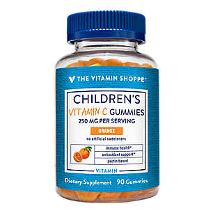 Children's Vitamin C Gummies - Immune Health - 250 MG - Orange (90 Gummies)