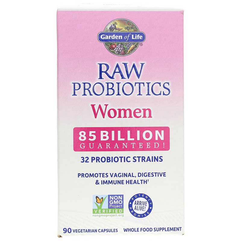 Garden of Life Raw Probiotics Women 90 Veg Capsules