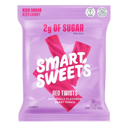 SmartSweets - Red Twists Berry Punch - 1.8 oz.