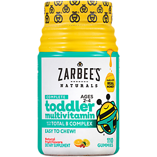 Toddler Complete Multivitamin with B-Complex - Natural Fruit (110 Gummies)