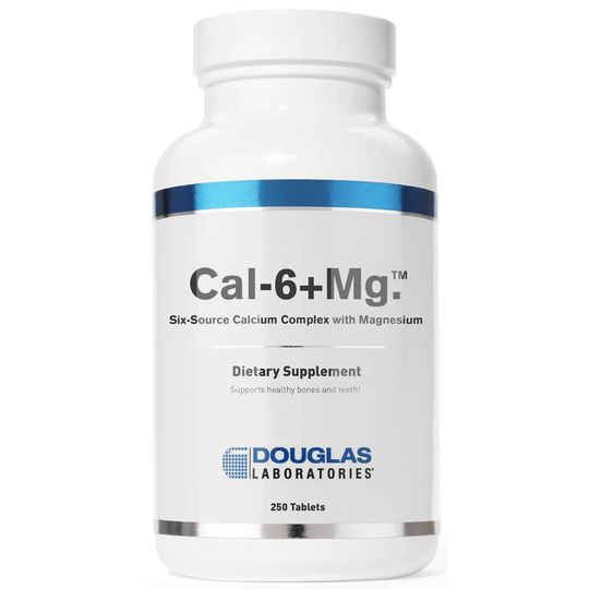 Douglas Laboratories Cal-6+Mg 250 Tablets