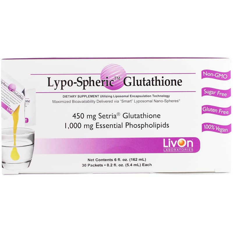 LivOn Laboratories Lypo-Spheric Glutathione 30 Pack(s)