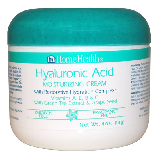 Home Health Hyaluronic Acid Moisturizing Cream 4 Oz