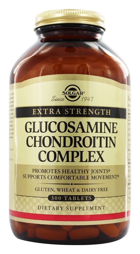 Solgar - Extra Strength Glucosamine Chondroitin Complex - 300 Tablets