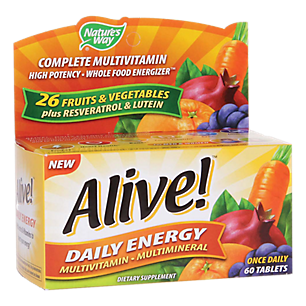 Alive! Daily Energy Multivitamin High Potency