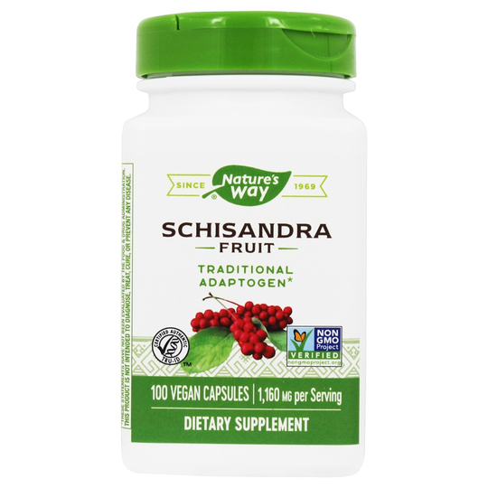 Nature's Way - Schizandra Fruit 1160 mg. - 100 Vegan Capsules
