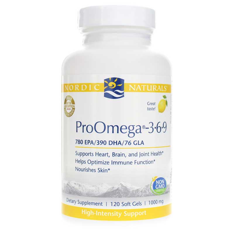 Nordic Naturals ProOmega-3-6-9 120 Softgels