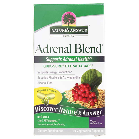 Natures Answer Adrenal Blend 90 Veg Capsules