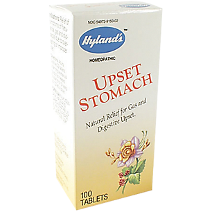 Upset Stomach - Homeopathic Medicine for Gas Relief & Digestive Upset (100 Tablets)