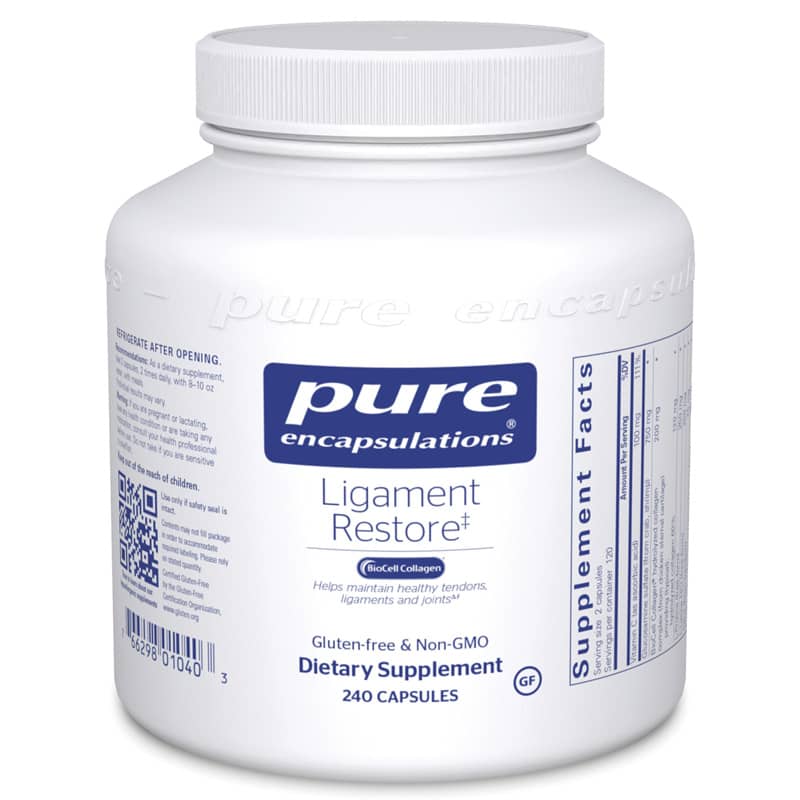 Pure Encapsulations Ligament Restore 240 Capsules
