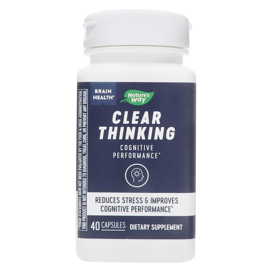 Nature's Way - Clear Thinking Cognitive Performance - 40 Capsules