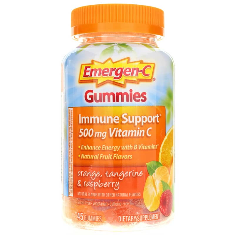 Alacer Corp Emergen-C Gummies Immune Support Citrus 45 Gummies