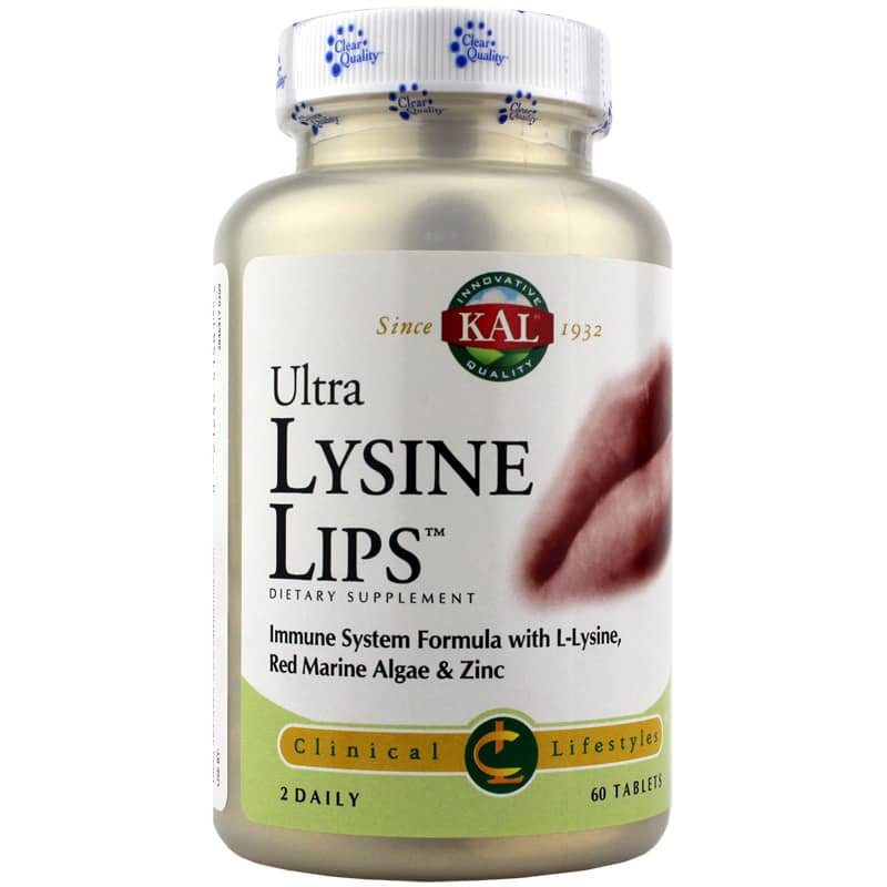 Kal Ultra Lysine Lips 60 Tablets