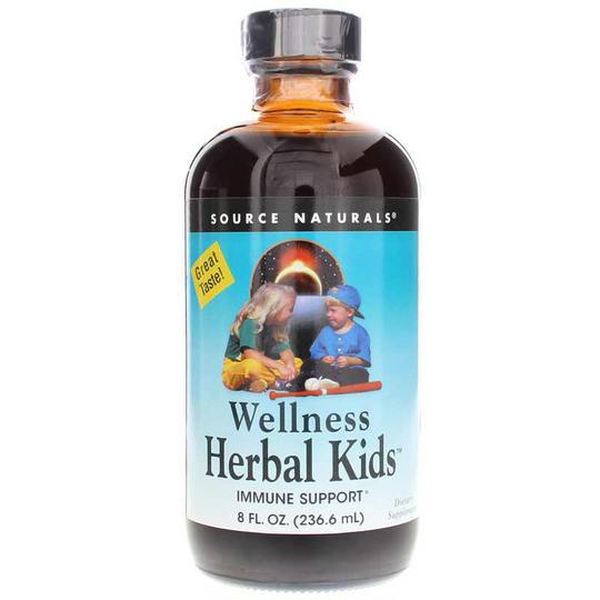 Source Naturals Wellness Herbal Kids Liquid 8 Oz