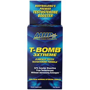 T-Bomb Extreme Clinically Tested Testosterone Formula (168 Capsules)