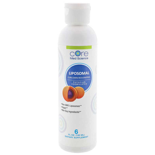 Core Med Science Liposomal Curcumin-Resveratrol 6 Oz