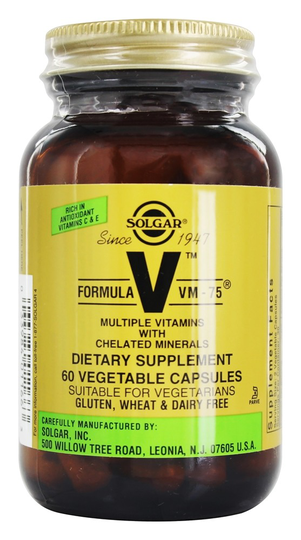 Solgar - Formula VM-75 - 60 Vegetarian Capsules