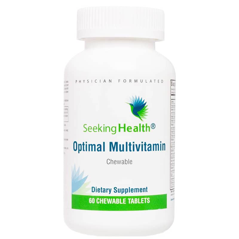 Seeking Health Optimal Multivitamin Chewable 60 Chewable Tablets