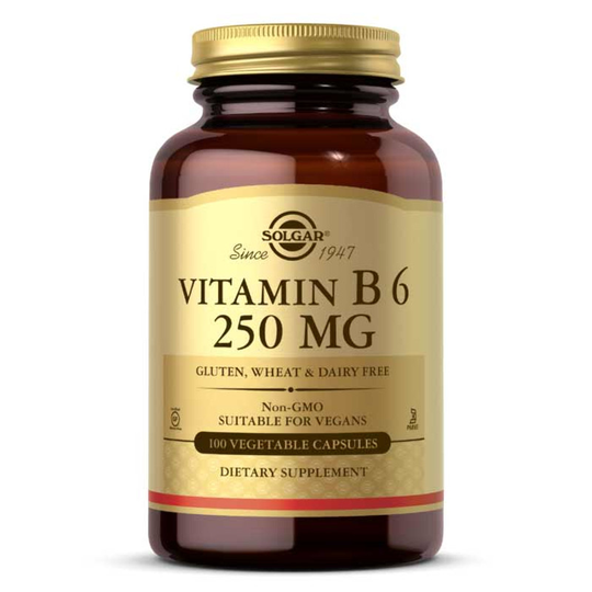 Solgar Vitamin B6 250 Mg 100 Veg Capsules