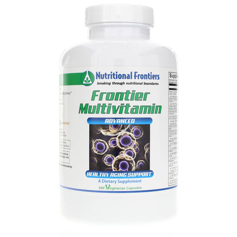 Nutritional Frontiers Frontier Multi 240 Veg Capsules