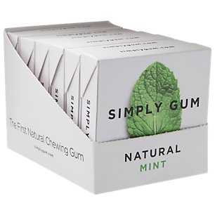 Natural Gum - Mint (6 Packs)