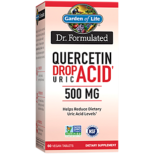 Dr. Formulated Quercetin Drop Uric Acid - Supports a Healthy Metabolism - 500 MG (60 Tablets)