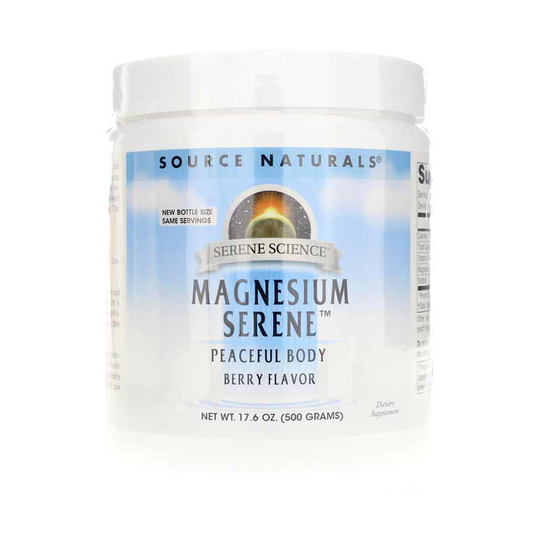 Source Naturals Serene Science Magnesium Serine Powder 17.6 Oz