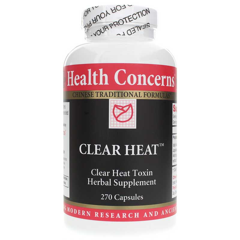 Health Concerns Clear Heat Clean Heat Toxin 270 Tablets