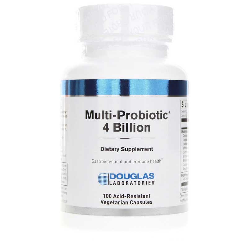 Douglas Laboratories Multi-Probiotic 4 Billion 100 Veg Capsules