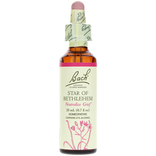 Bach Flower Remedies Star of Bethlehem Flower Essence .7 Oz