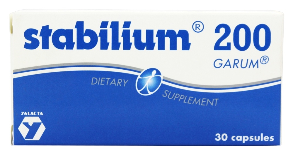 Nutricology - Stabilium 200 - 30 Capsules