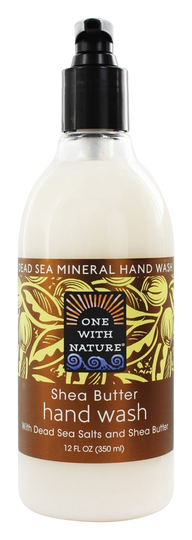 One With Nature - Dead Sea Mineral Hand Wash Shea Butter - 12 fl. oz.